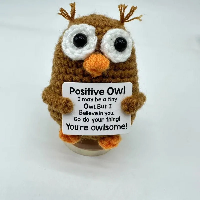 Barney the owl - brown