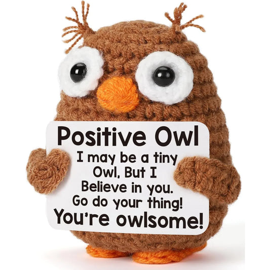 Barney the owl - brown